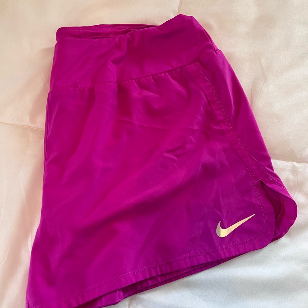 Nike Women's Bright Magenta Athletic Shorts